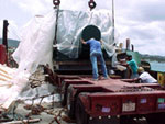 Heavy cargo lashing failure assessment