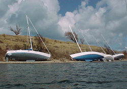 Natural disaster multiple boat recovery